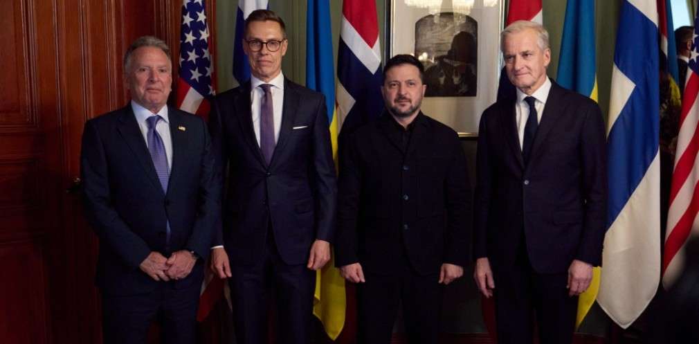 В Осло Президент України провів зустрічі з Прем’єр-міністром Норвегії, Президентом Фінляндії та американською стороною В Осло Президент України провів зустрічі з Прем’єр-міністром Норвегії, Президентом Фінляндії та американською стороною
